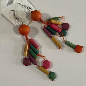 Super Cute Colorful Beaded Earring
